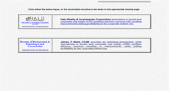 Desktop Screenshot of halorealty.com